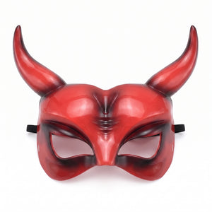 Horned Devil Halloween Fashion Mask