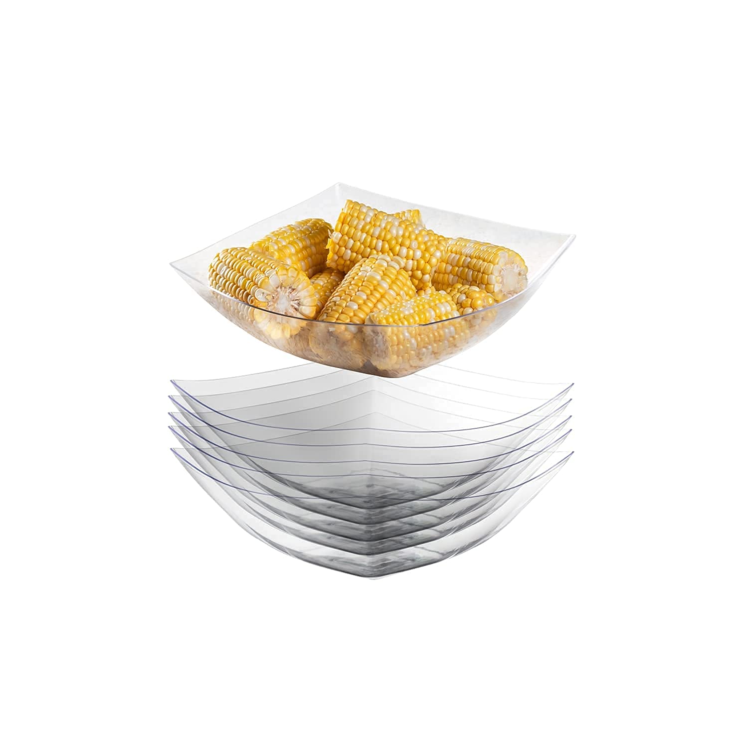 64 Oz. Convex Bowl | Clear