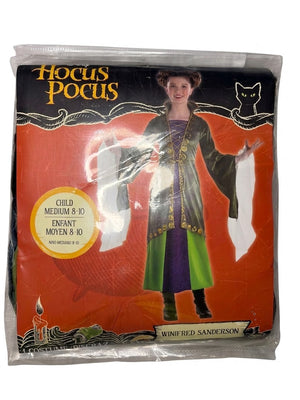 Disney Hocus Pocus Witch Costume for Girls - Child M (8-10)