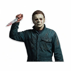 Michael Myers Window Decoration - Halloween Wall Grabber
