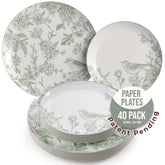 20/20 Earthtrends Yaffa Design Paper Plates