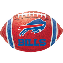 Buffalo Bills Football-Shaped Foil Balloon - 18 Inch