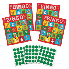 Festive Christmas Bingo Game Set
