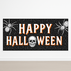 Classic Halloween Scene Setter Banner