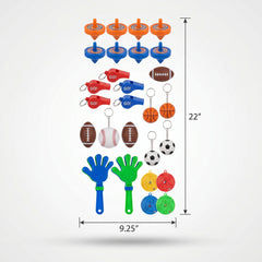Sports-Themed Mega Value Favor Pack for Kids