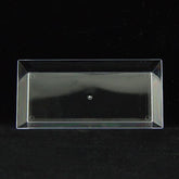 5 In. Clear Miniature Rectangle Tray - 10 Ct.