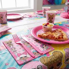 LOL Surprise! Together 4EVA Beverage Napkins - 16 Pack - 5 In. X 5 In.