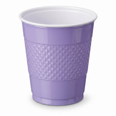 Purple Plastic Party Cups - 12 Oz. | 20 Count