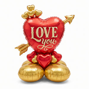 LOVE Heart Arrow AirLoonz Balloon