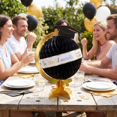 Graduation Globe Honeycomb Centerpiece