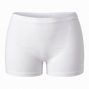 Women's Plus Size White Boyshorts - Halloween Costume Essential