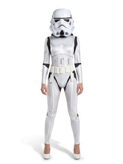 Women's Star Wars Stormtrooper Catsuit Costume - Adult S (2-4)