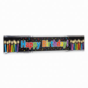 Colorful Birthday Candles Banner