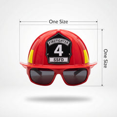 Kids Firefighter Sunglasses Costume Accessory