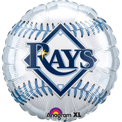 Tampa Bay Rays 18" Mylar Baseball Balloon