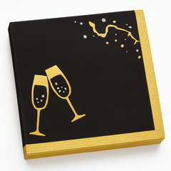 Hello New Year Beverage Napkins