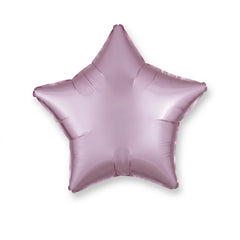 Blush Pink Satin Star Foil Balloon - 18"