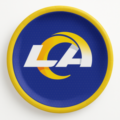 Los Angeles Rams 7" Round Paper Plates