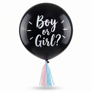 Ginger Ray "Boy or Girl?" Gender Reveal Latex Balloon
