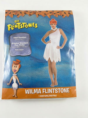 Women's Wilma Flintstone Halloween Costume - Adult Standard (Up to Size 12)