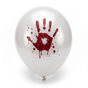 Halloween Blood Splatter Latex Balloons, 12-Inch, 6-Pack