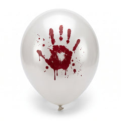 Halloween Blood Splatter Latex Balloons, 12-Inch, 6-Pack