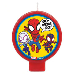 Spidey and His Amazing Friends Birthday Candle