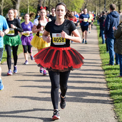 Red & Black Halloween Tutu Skirt