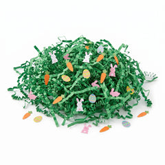 Hello Bunny Easter Paper Grass & Confetti Set