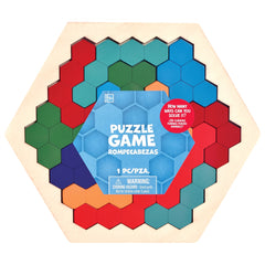 Hexagonal Wooden Puzzle Game for Kids