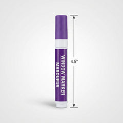 Purple Washable Window Marker for Team Spirit Events