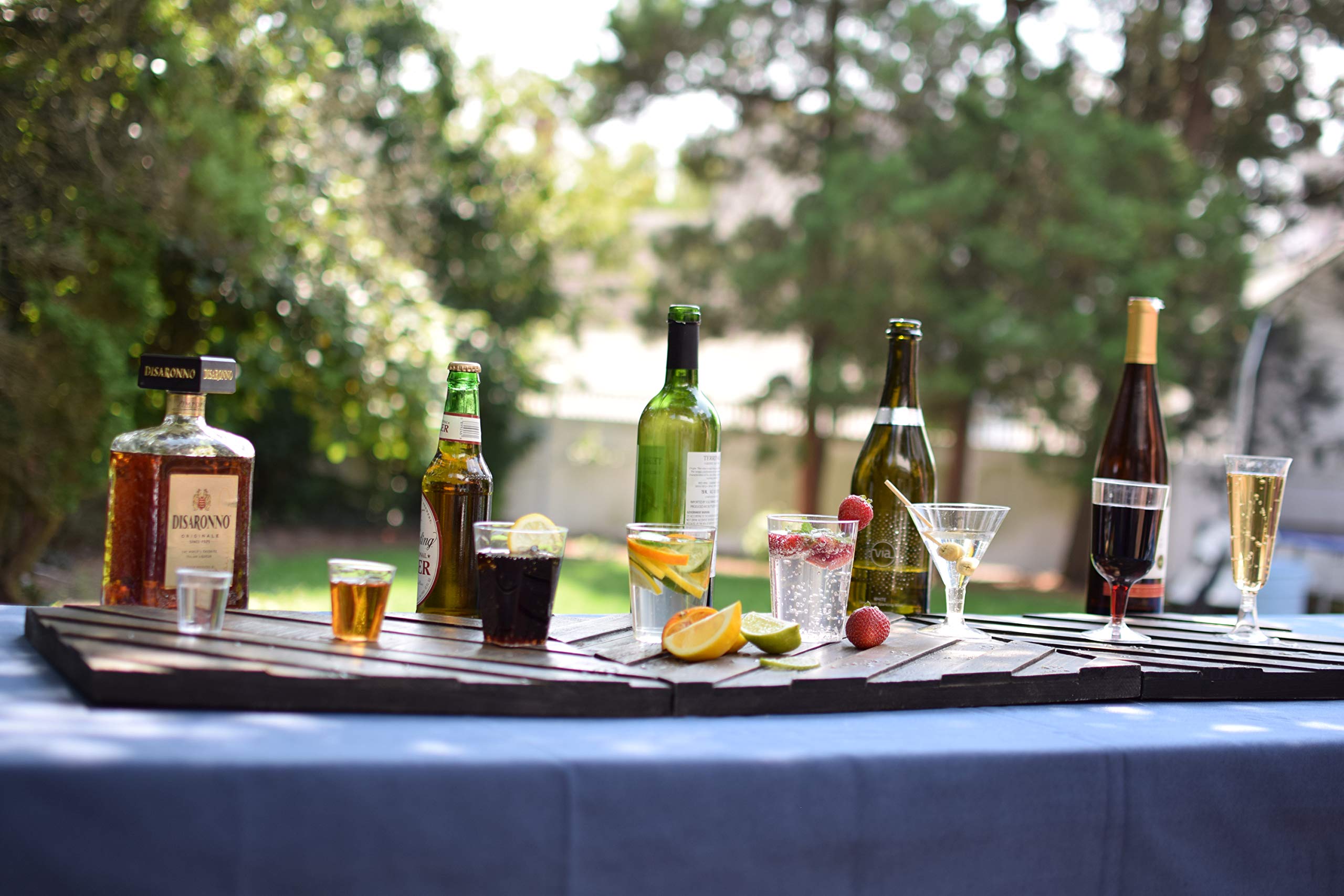 8 Oz. Clear Plastic Tumblers | 20 Count