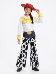 Kids' Toy Story Jessie Costume with Hat - Halloween Special - Child M (8-10)