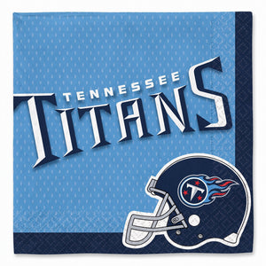 Tennessee Titans NFL Lunch Napkins - 6.5 In. x 6.5 In.