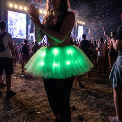 Light-Up Green Adult Tutu - One Size