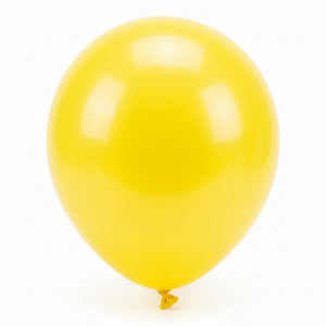 Sunshine Yellow 5" Mini Latex Balloons - 50 Pack