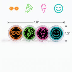 Colorful Icon Yo-Yos Party Favor Pack, 8-Count