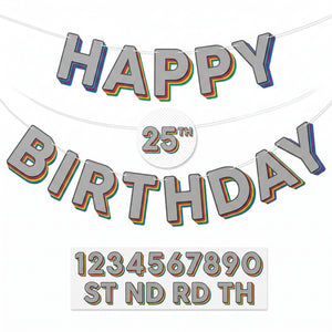 Here's to Your Birthday Customizable Banner Kit