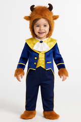 Infant Disney Beauty and the Beast Beast Tuxedo Jumpsuit Costume
