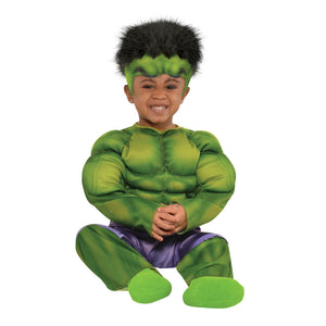 Toddler Marvel Hulk Muscle Halloween Costume - Infant (18-24 Months)