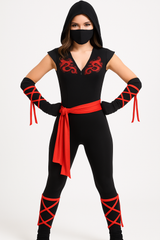 Dragon Fighter Ninja Costume (Medium 6-8)