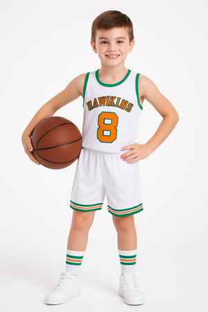 Child Stranger Things 4 Lucas Basketball Costume - Child M/L