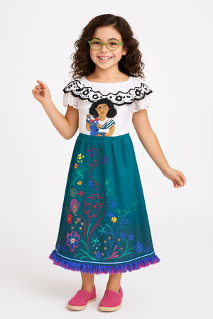 Disney Encanto Mirabel Halloween Costume for Girls - Child S (4-6)