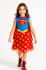 Supergirl Toddler Costume Dress & Cape