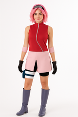 Sakura Haruno Naruto Cosplay Costume for Women - Halloween Special