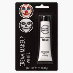 White Cream Makeup - Theatrical Grade, 0.7 oz