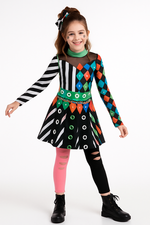 Girls' Carnival Terror Halloween Costume - Child L (12-14)