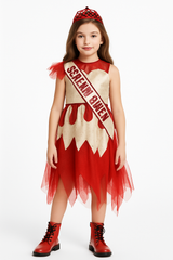 Girls Scream Queen Halloween Costume