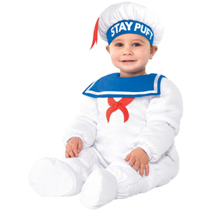 Infant Stay Puft Marshmallow Man Costume - Ghostbusters - Infant (18-24 Months)