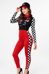 Women's Race Car Driver Halloween Costume
